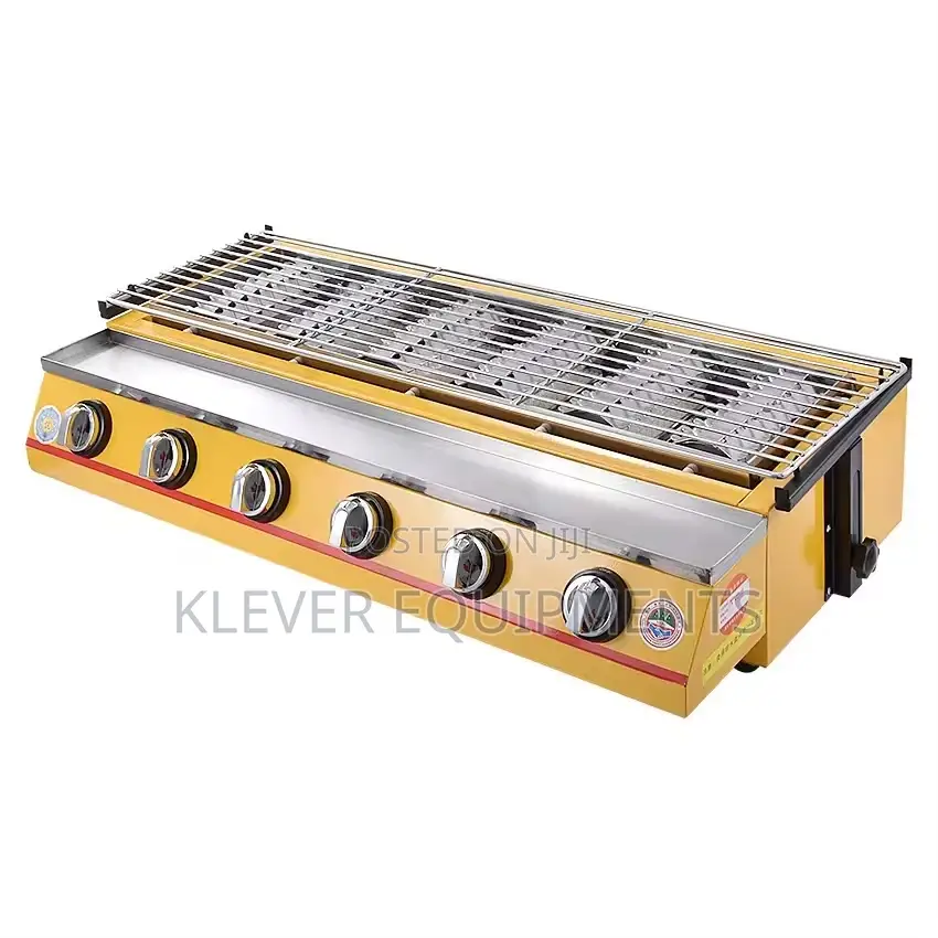 6 Burners Stainless Steel Portable Gas Burner