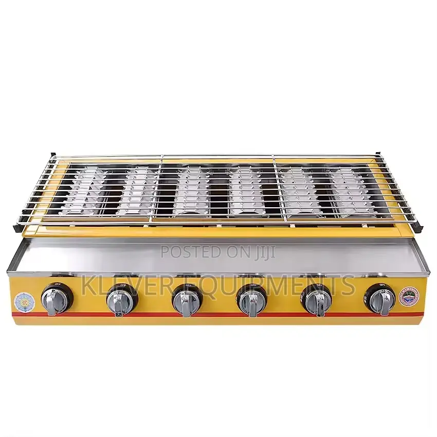 6 Burners Stainless Steel Portable Gas Burner