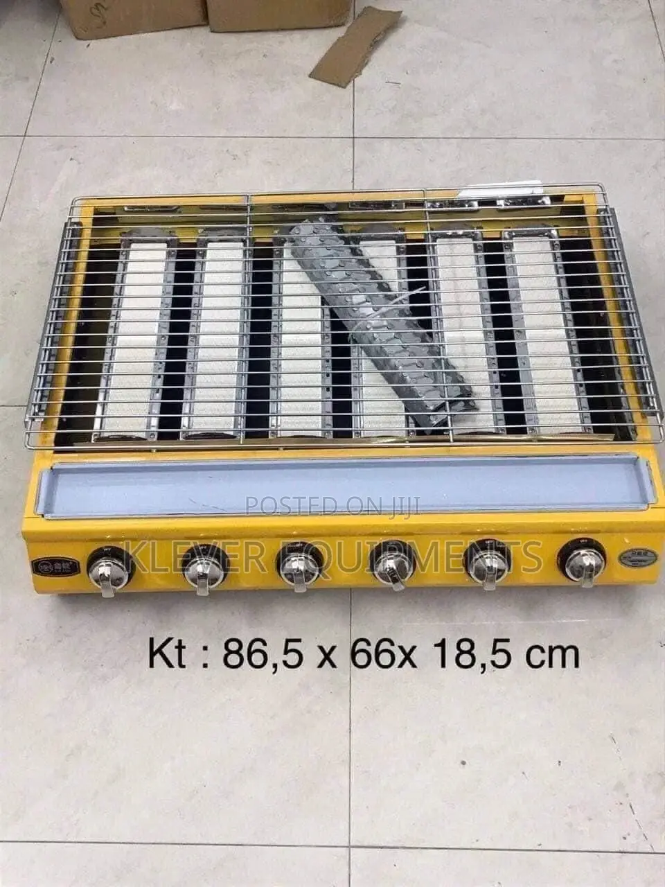 6 Burners Stainless Steel Portable Gas Burner