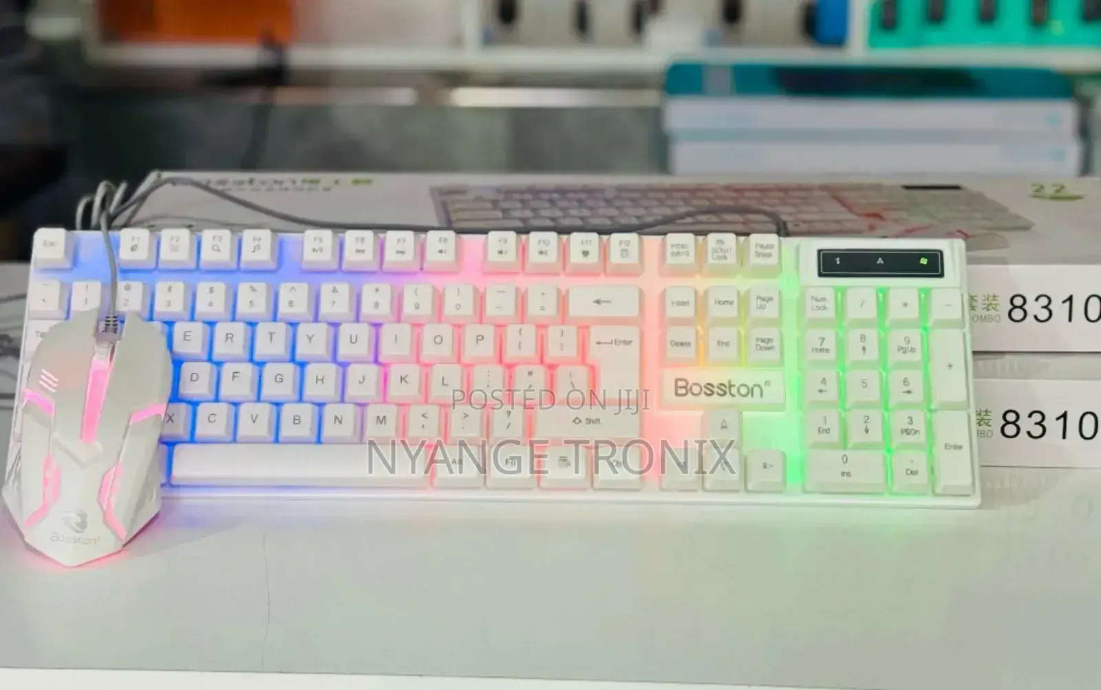 8310 Boston RGB Mouse Combo Keyboard