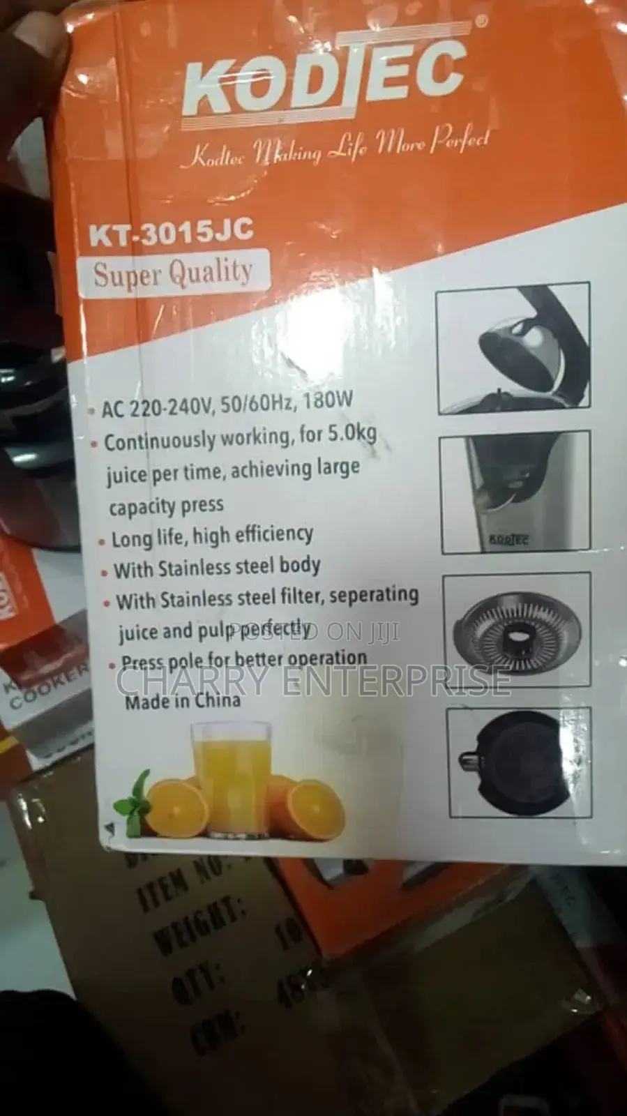 Electric Citrus Juicer Imara Inayodumu