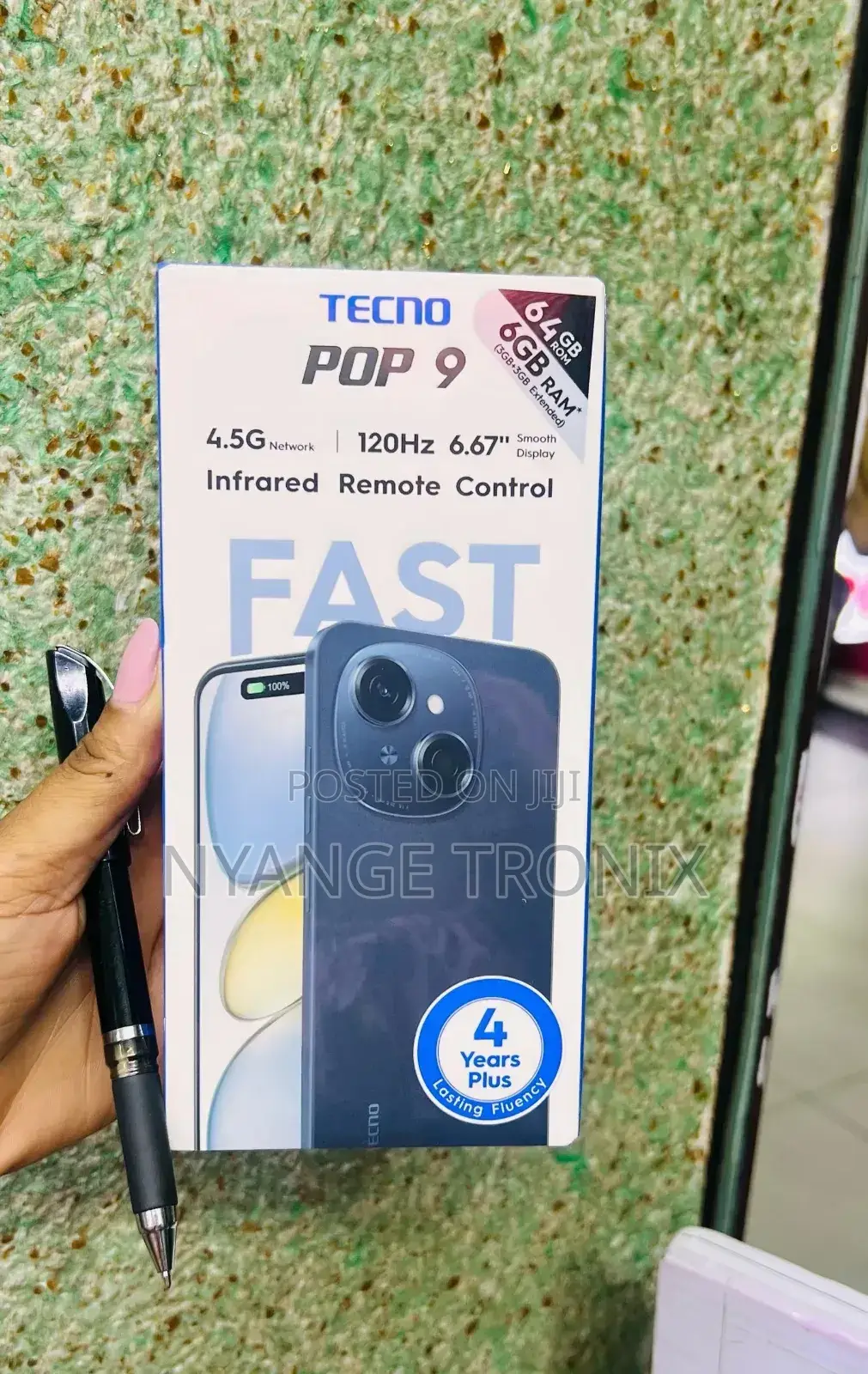 New Tecno Pop 9 64 GB Black