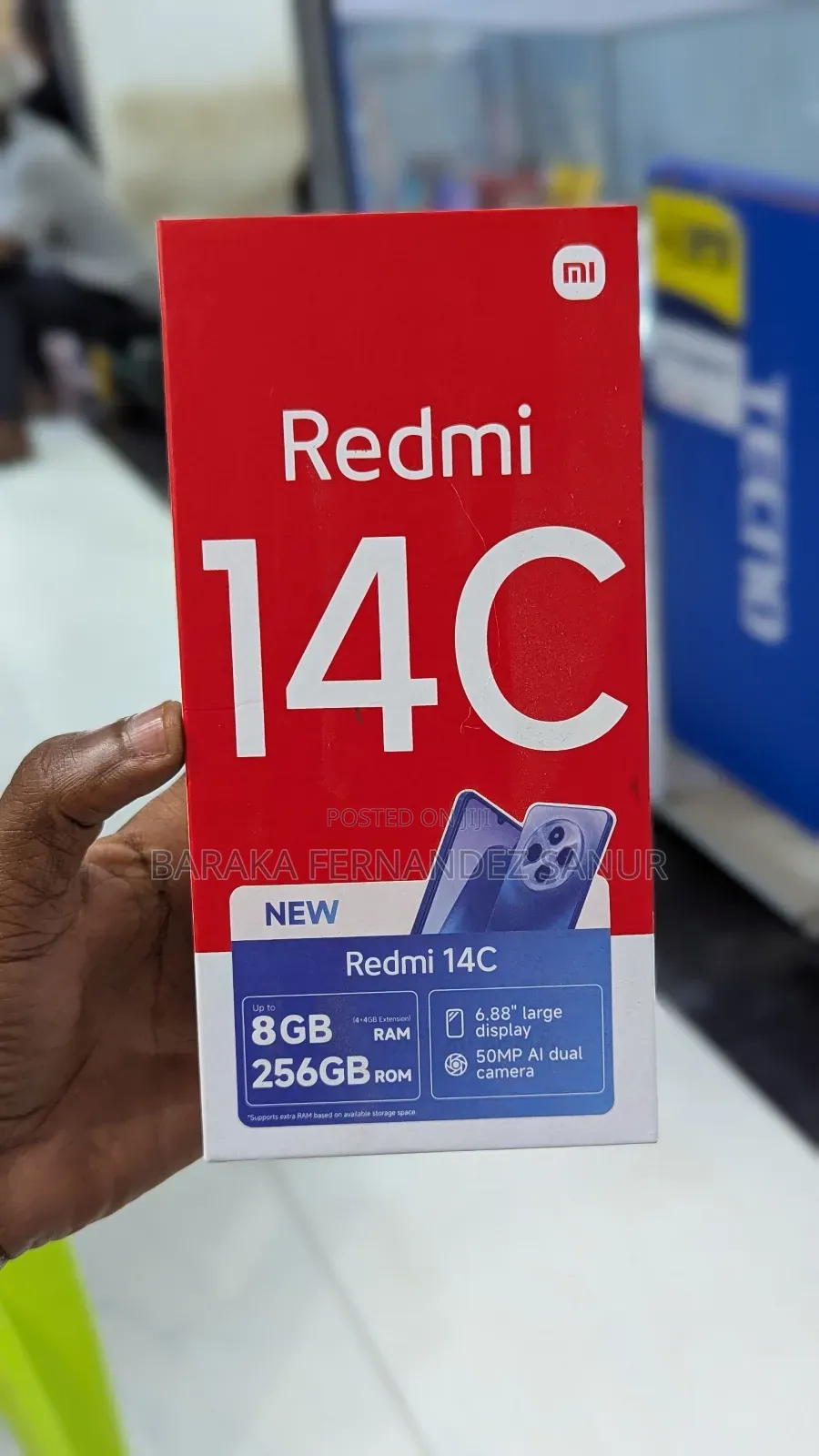 New Xiaomi Redmi 14C 256 GB Black