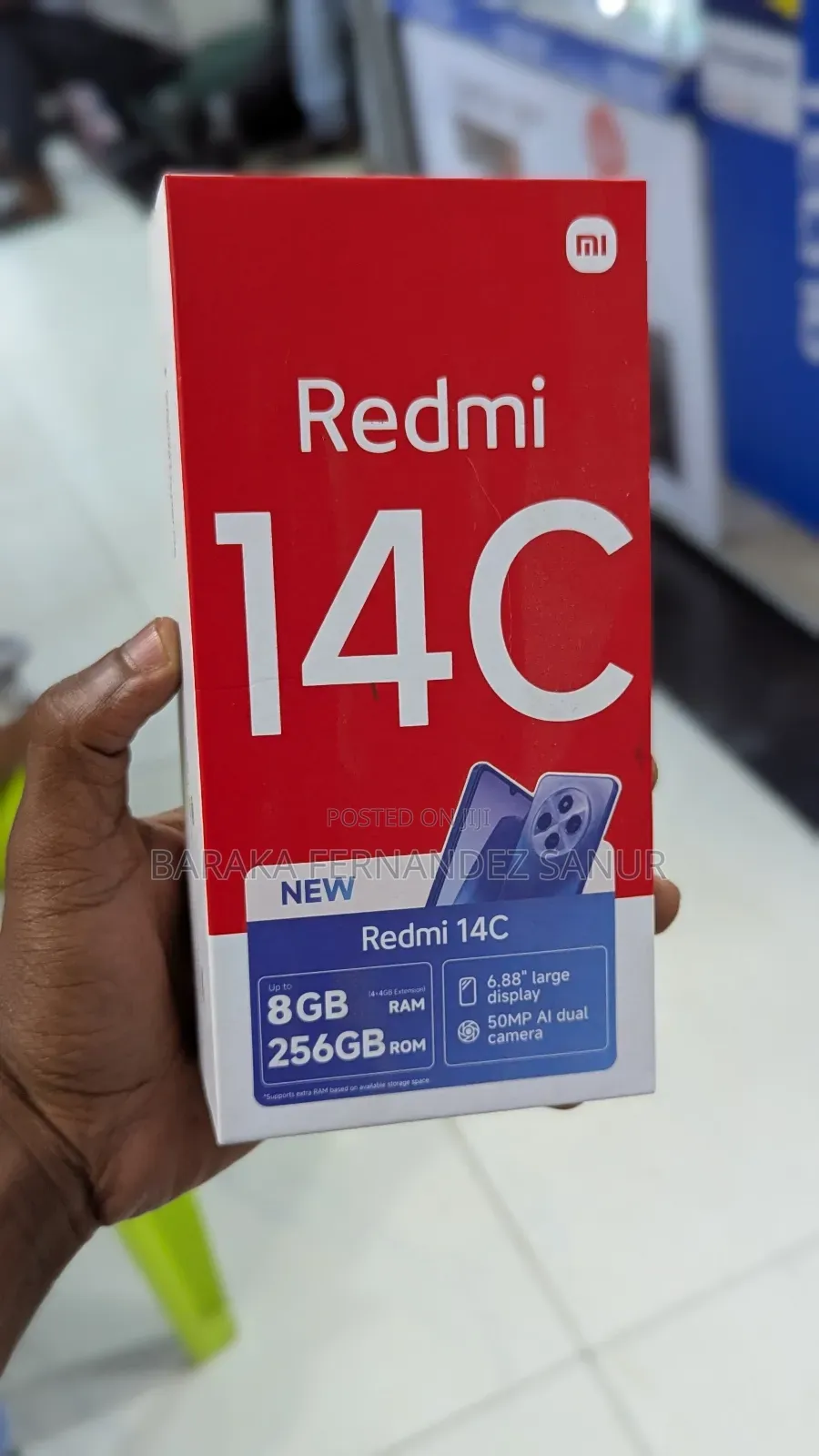 New Xiaomi Redmi 14C 256 GB Black