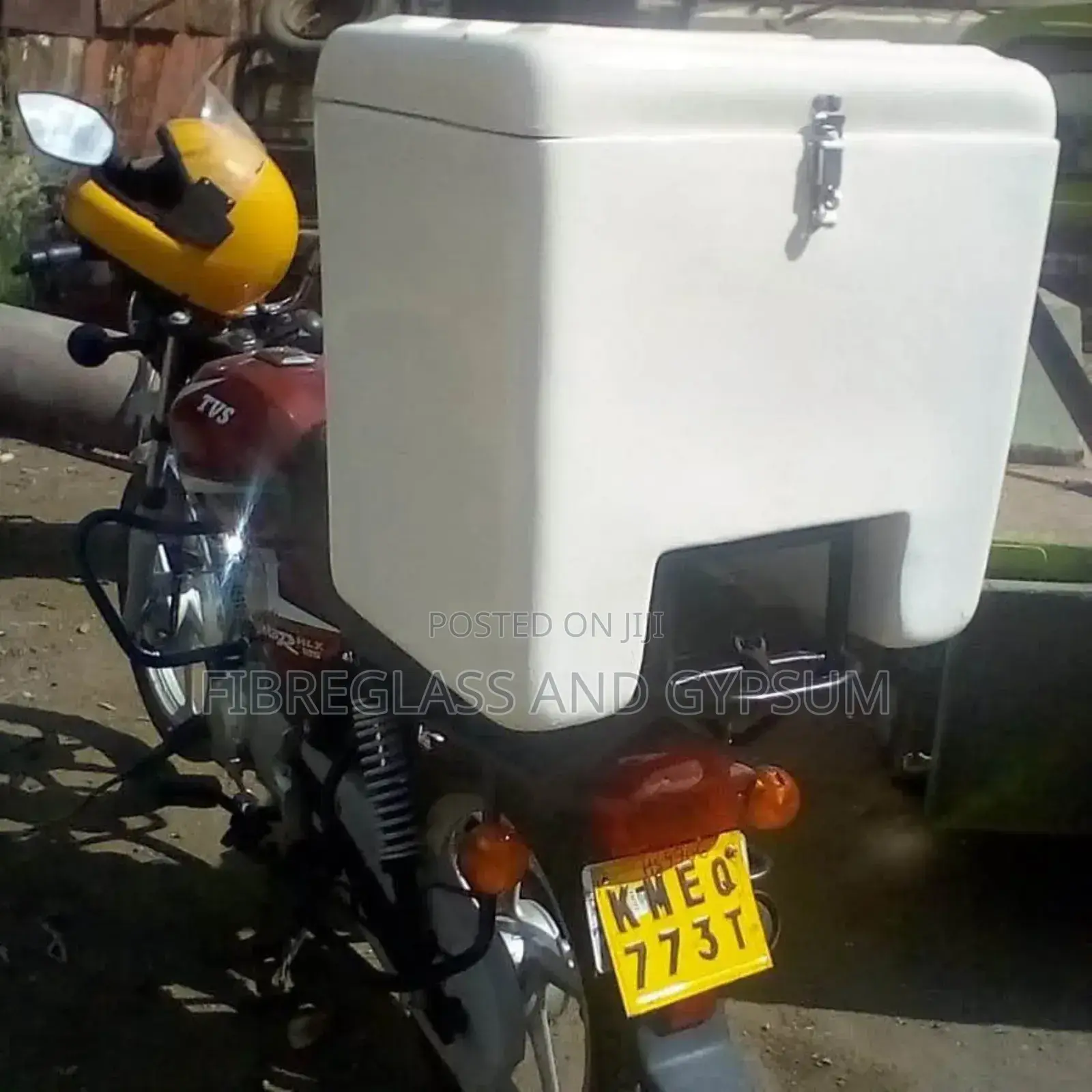 Fibreglass Carrier for Motorbike