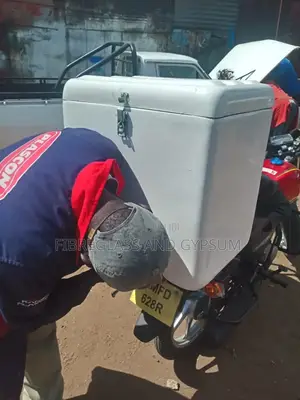 Fibreglass Carrier for Motorbike