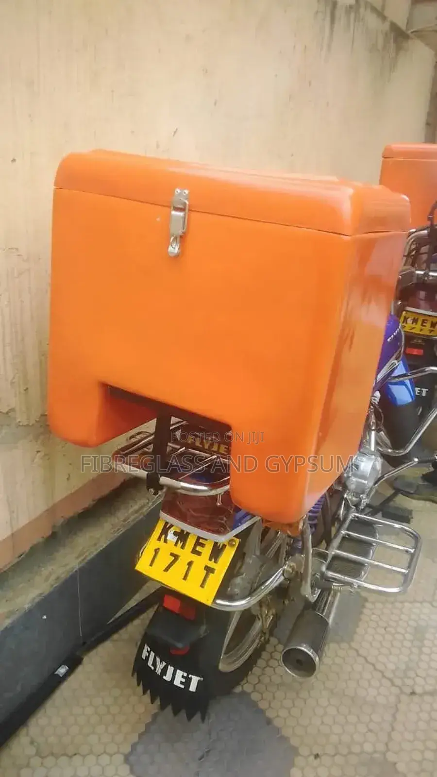 Fibreglass Carrier for Motorbike