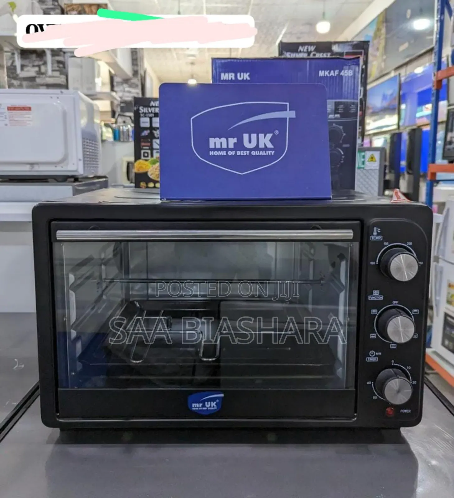 Mr Uk Oven Black