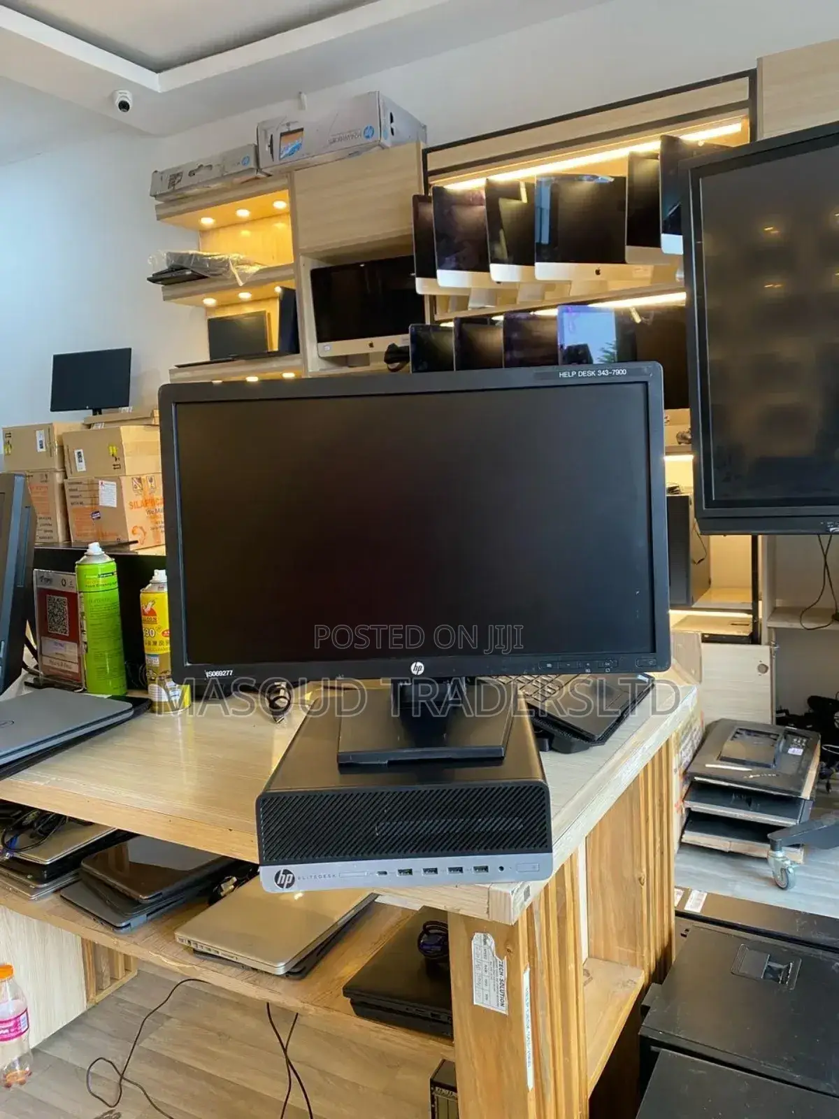 Desktop Computer HP EliteDesk 705 8GB AMD A10 HDD 500GB