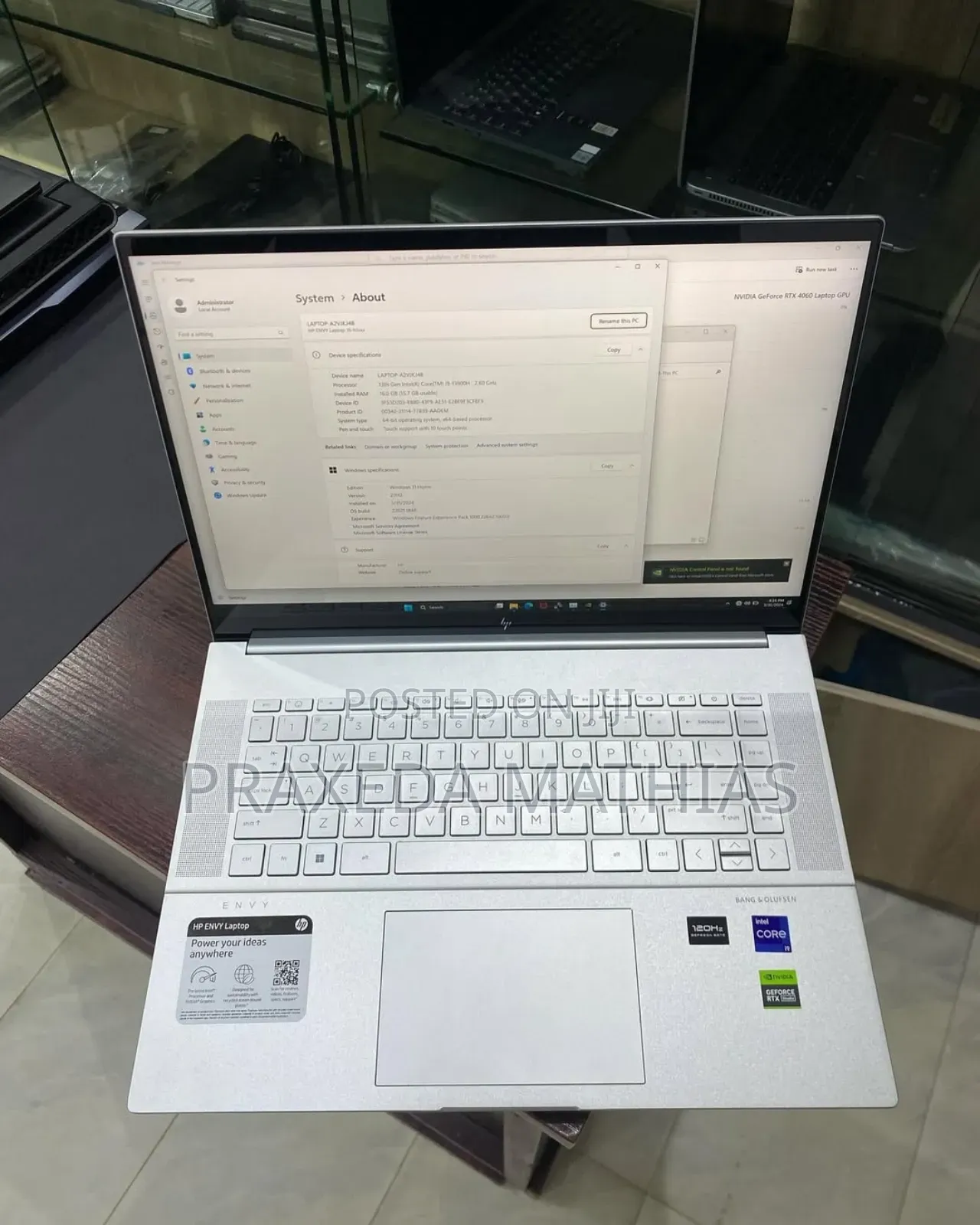 Laptop HP Envy 16 Gaming 16-H1023dx 16GB Intel Core I9 SSD 1T