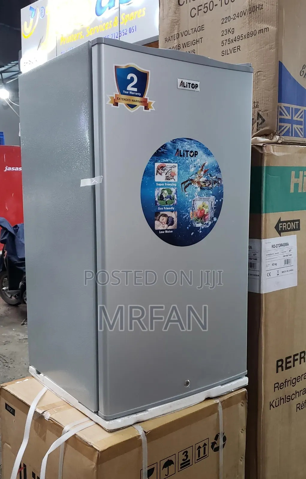 Alitop Fridge* Single Door 95l