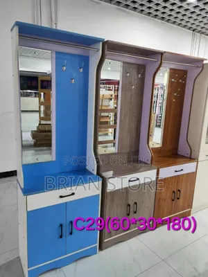 Wood Wardrobe (Kabati Ya Mbao Ya Nguo)