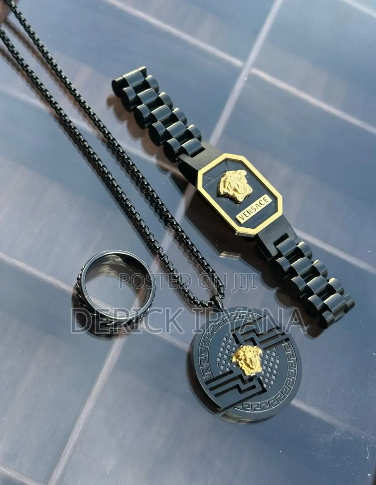 New Black Versace Sets
