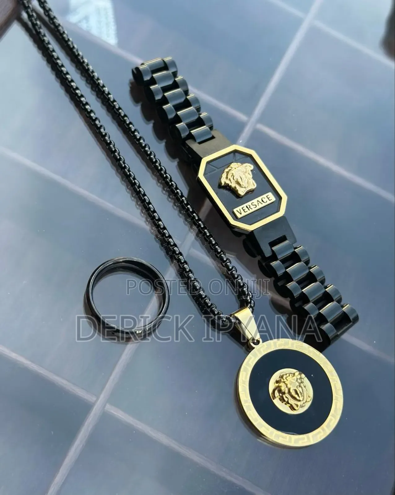 New Black Versace Sets
