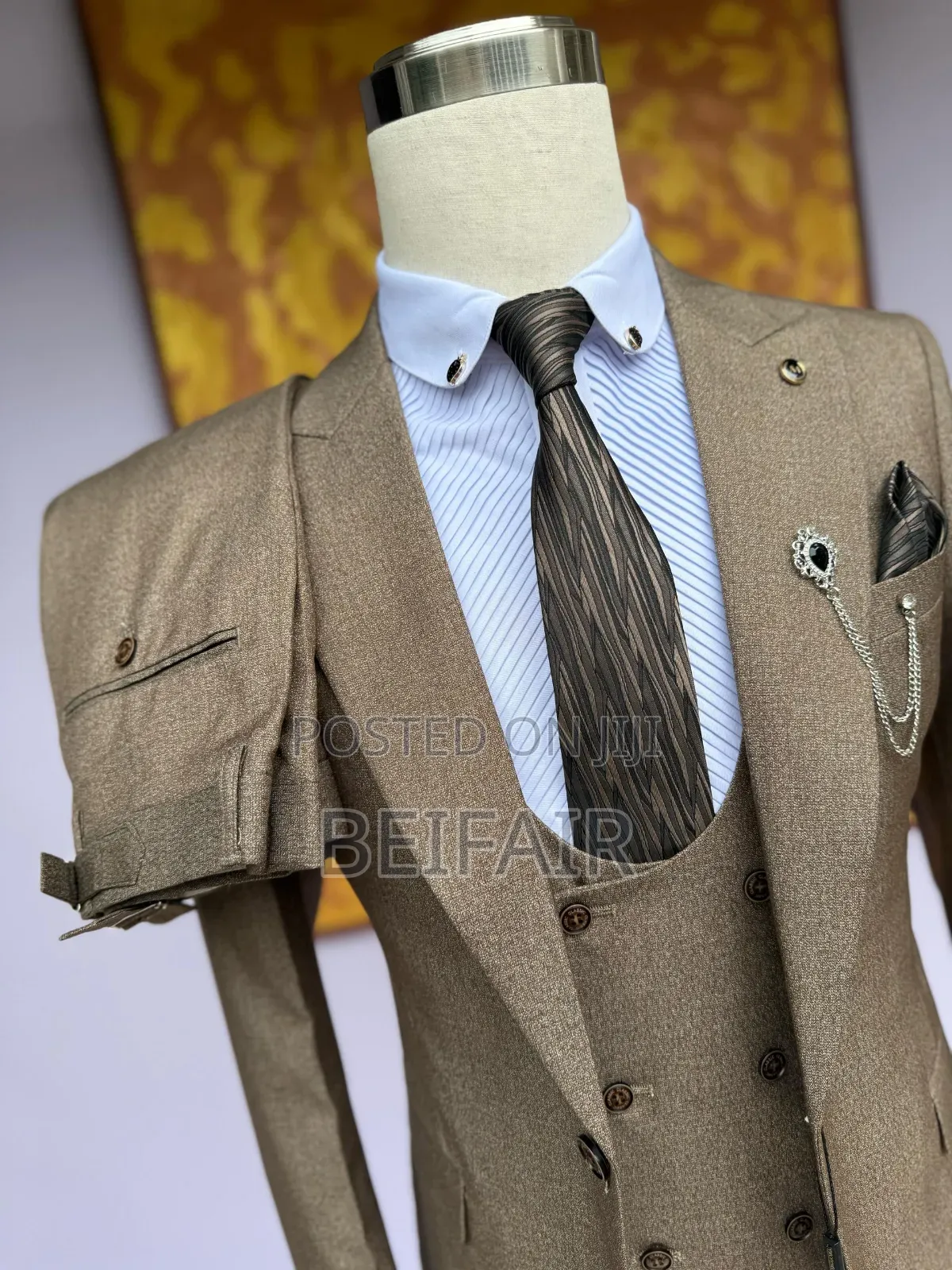 Khaki Suits One Color