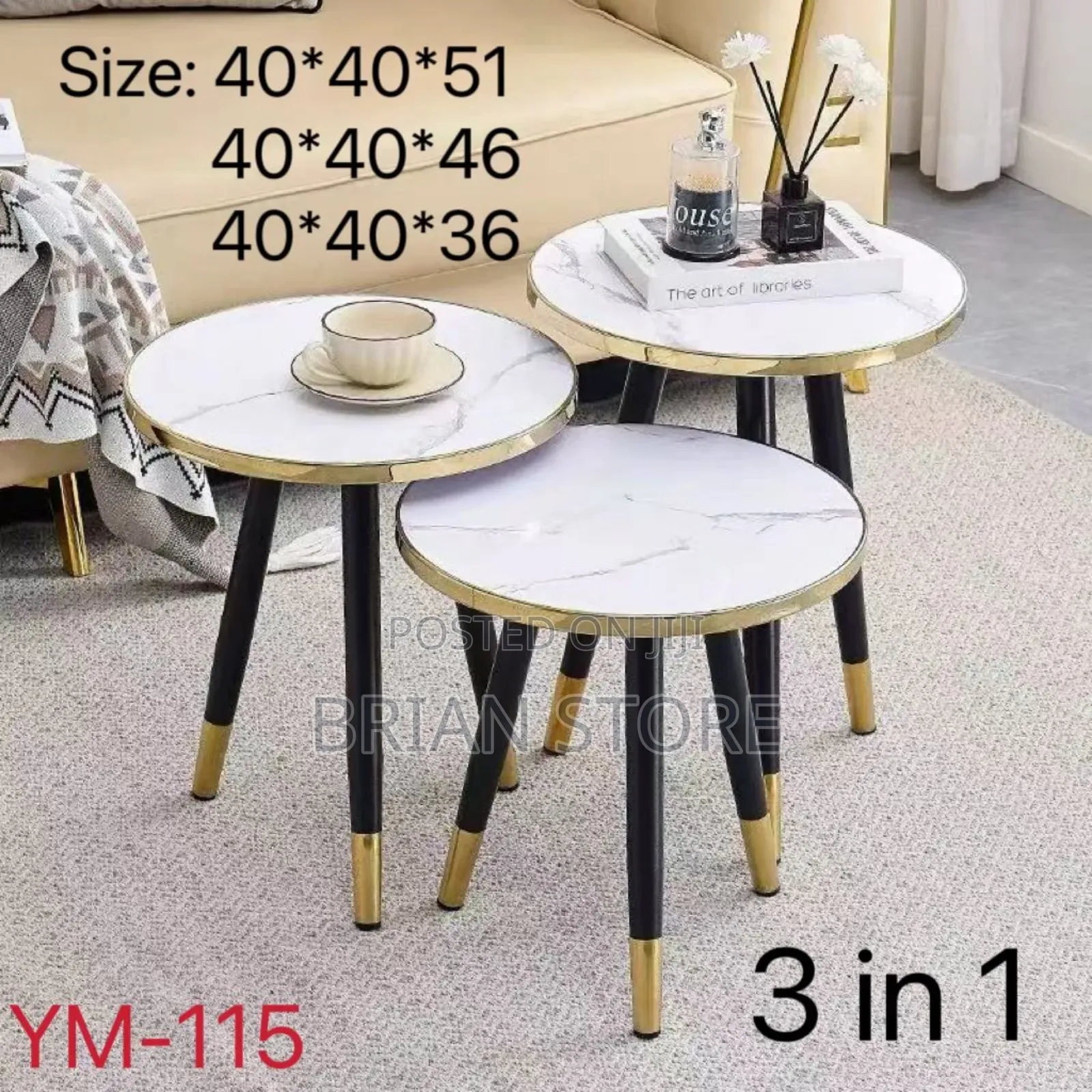 3 In1 Nordic Round Tables