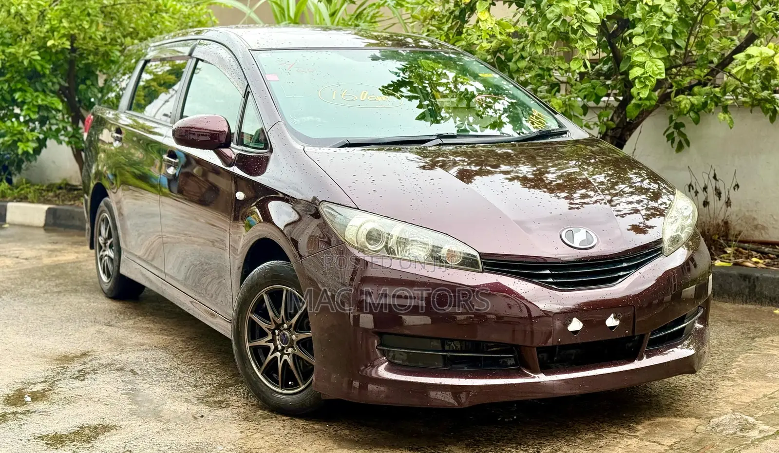 Toyota Wish 2011 Burgundy