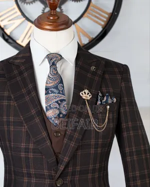 Dark Brown Draft Suit