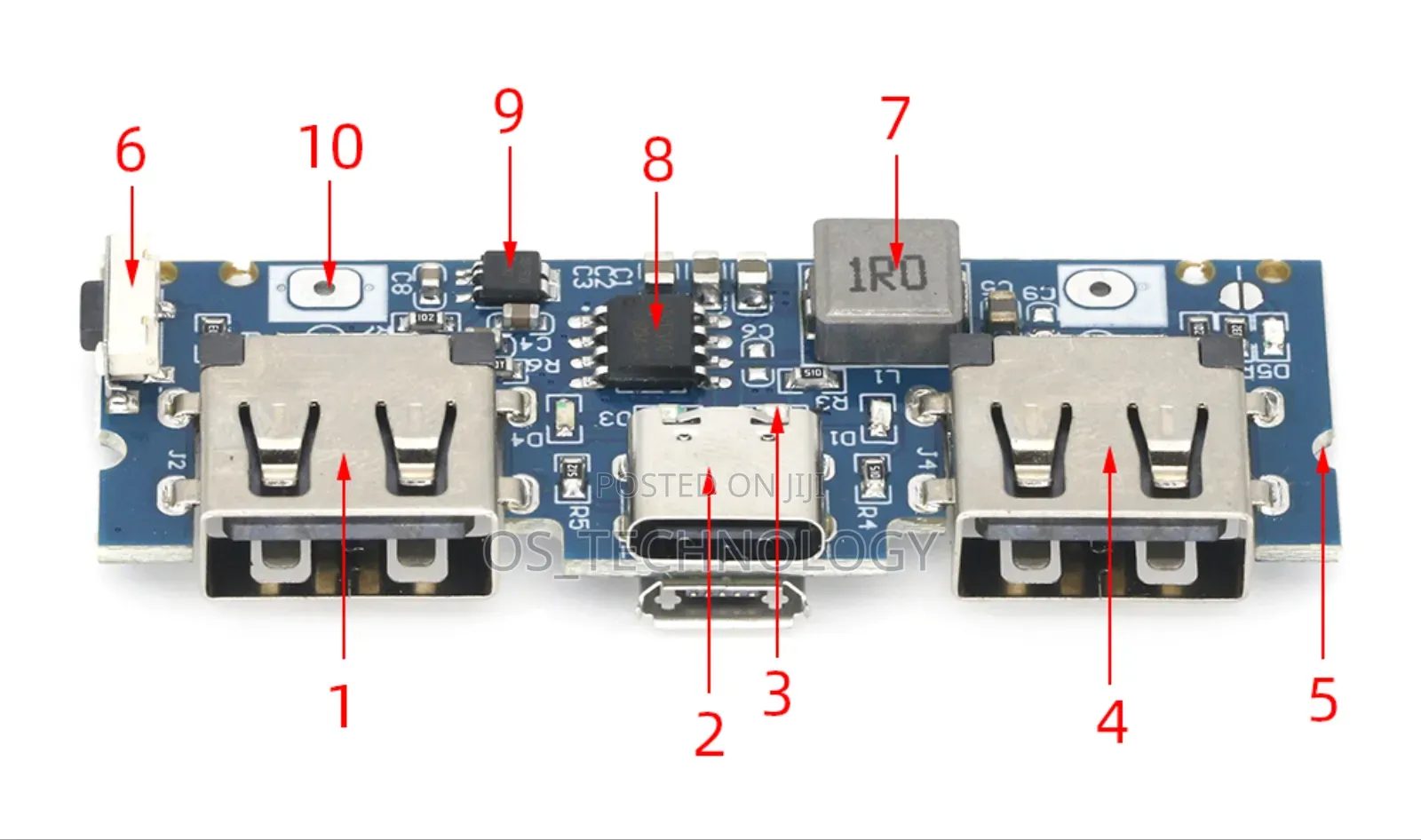 Type C Powerbank Battery Boost and Lithium Battery Charger
