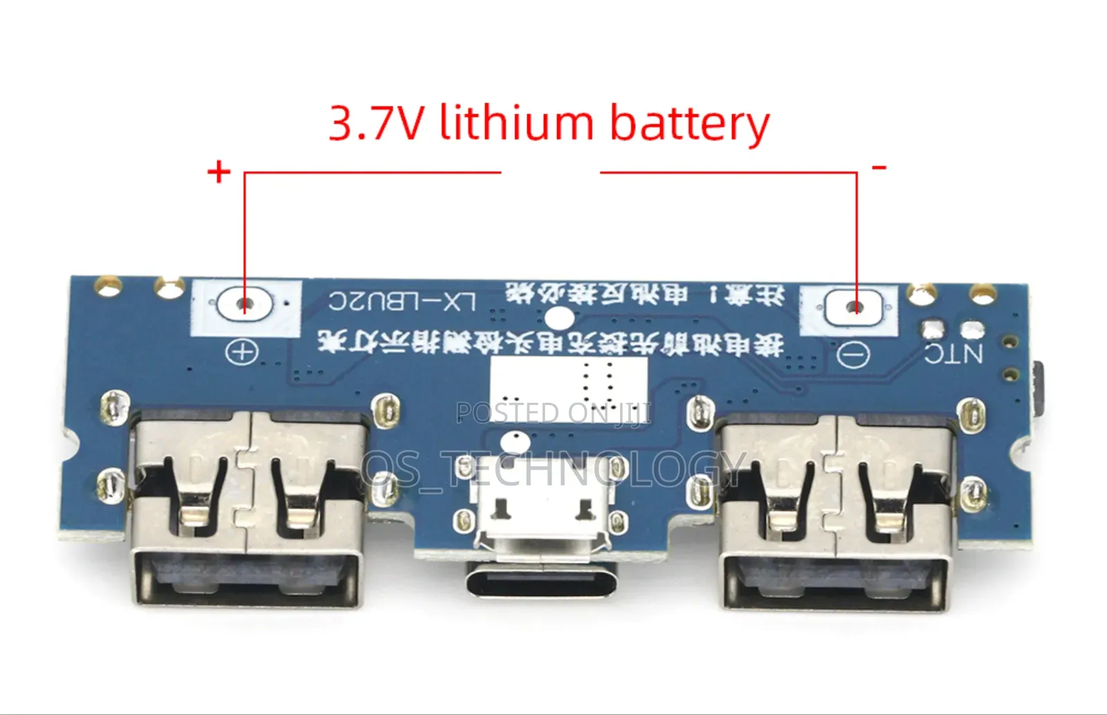 Type C Powerbank Battery Boost and Lithium Battery Charger