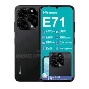 New Hisense E71 64 GB Black