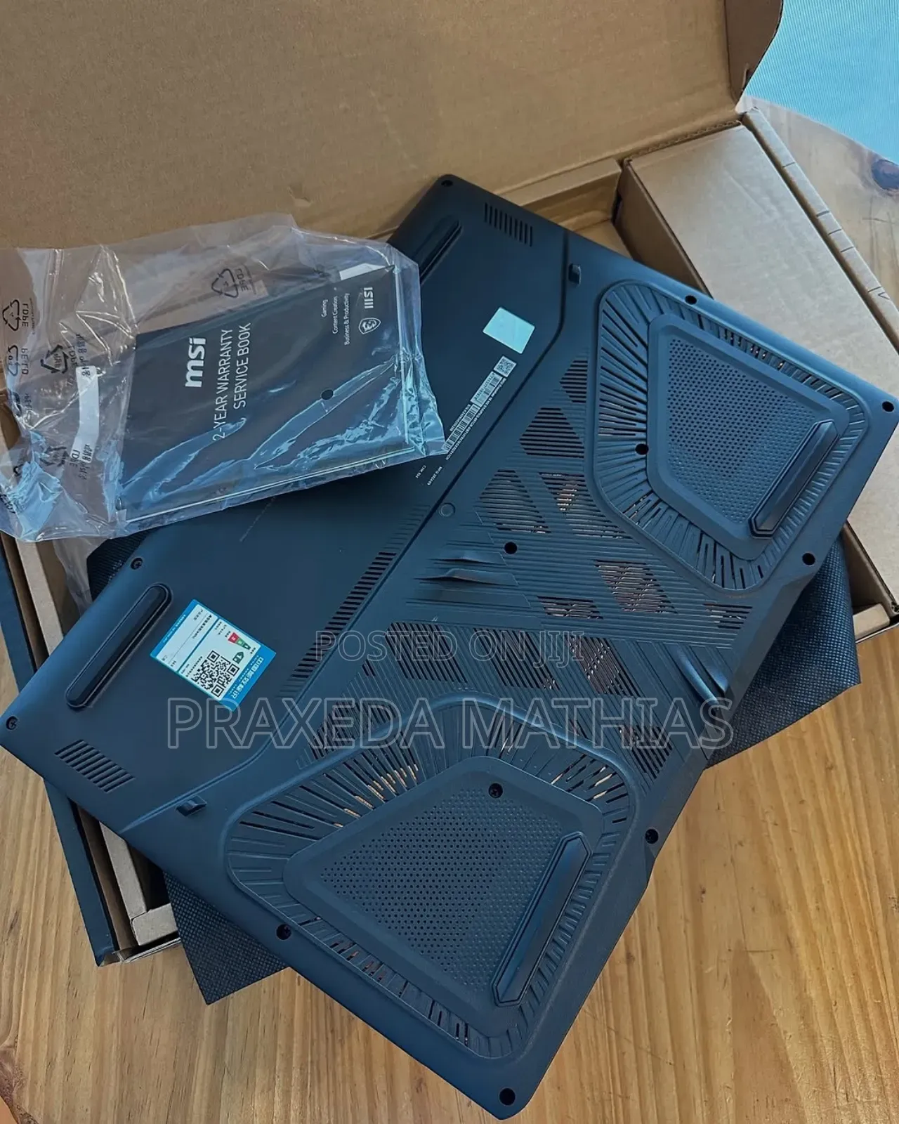 New Laptop MSI Crosshair 15 16GB Intel Core I7 SSD 1T