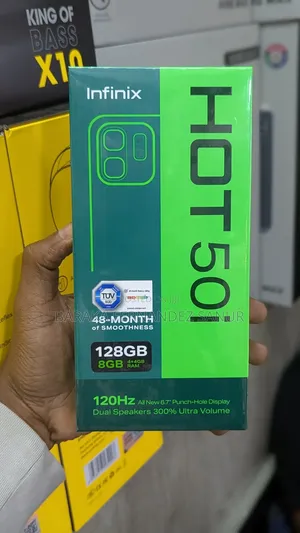 New Infinix Hot 50i 128 GB Black