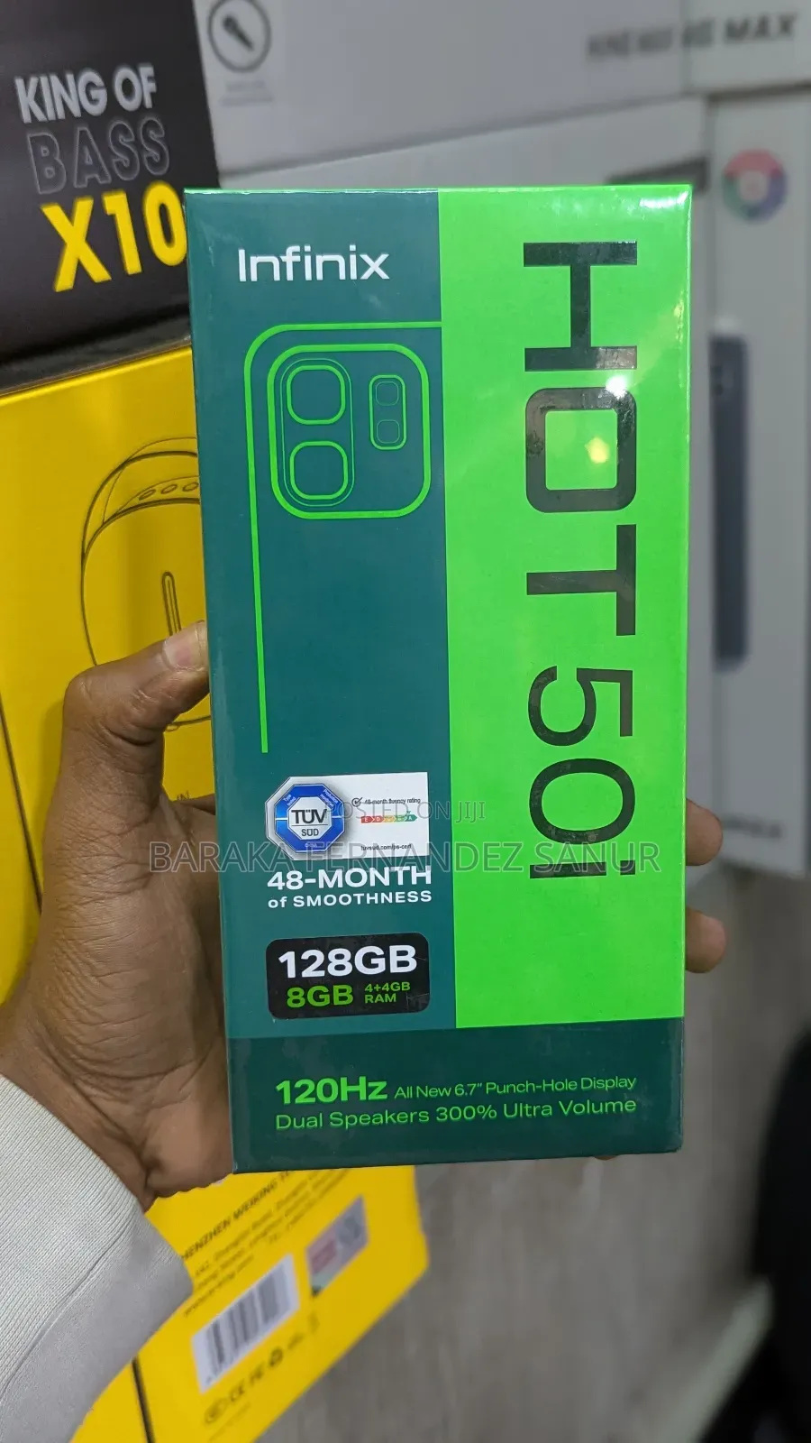 New Infinix Hot 50i 128 GB Black