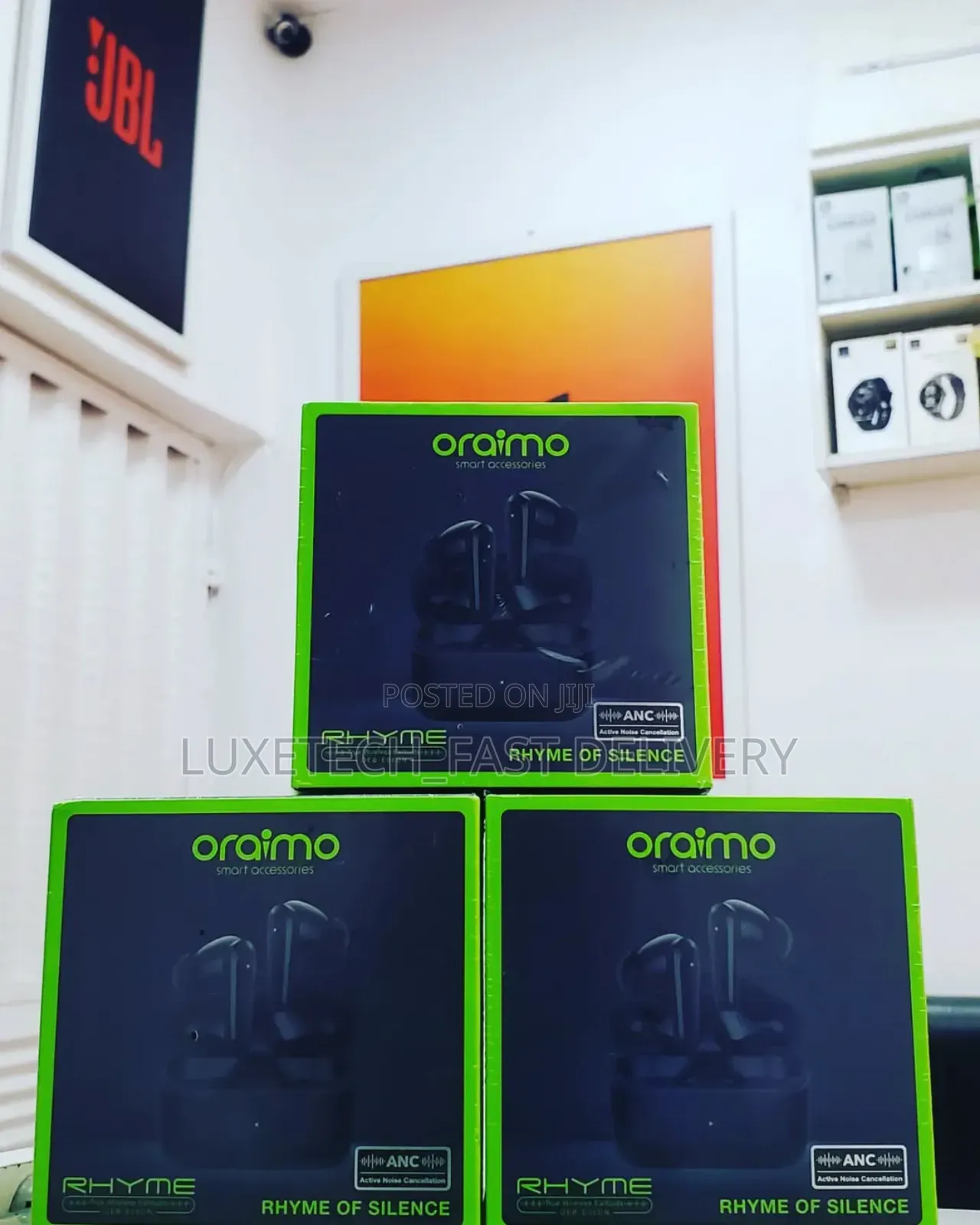 Oraimo Rhyme True Wireless Earbuds Active Noise Cancellation