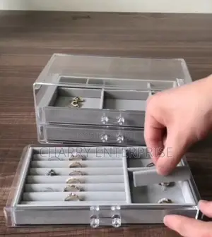 Three Layer Drawer Jewelry Box