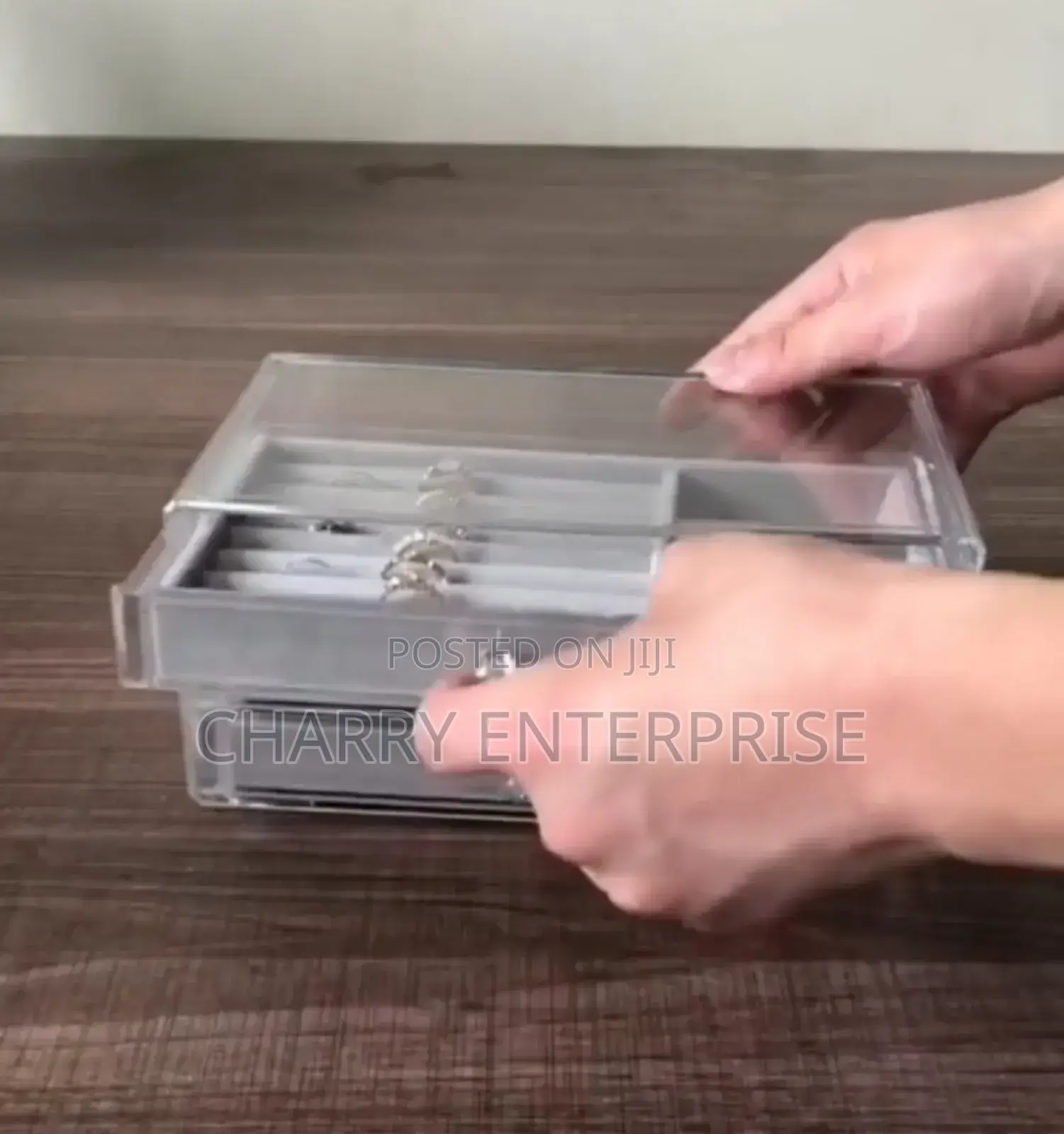 Three Layer Drawer Jewelry Box