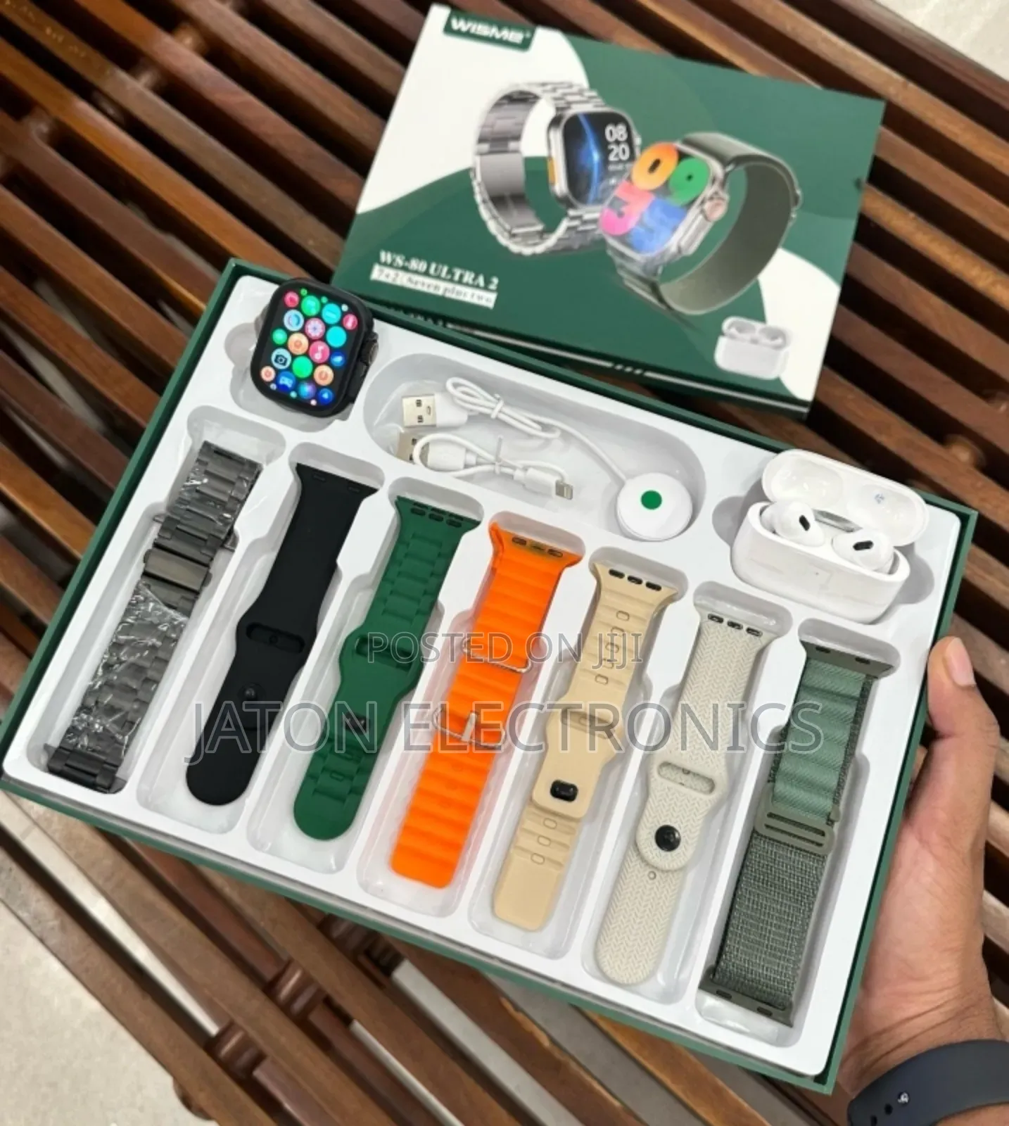 Ws80 Ultra 2 Smartwatch Rangi: Black Silver
