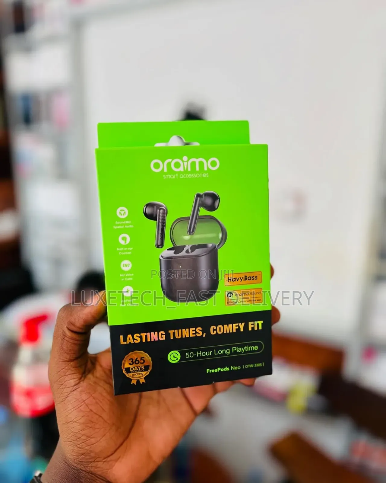 Oraimo Freepods Neo Wireless Earbuds Enc Noise Cancellation