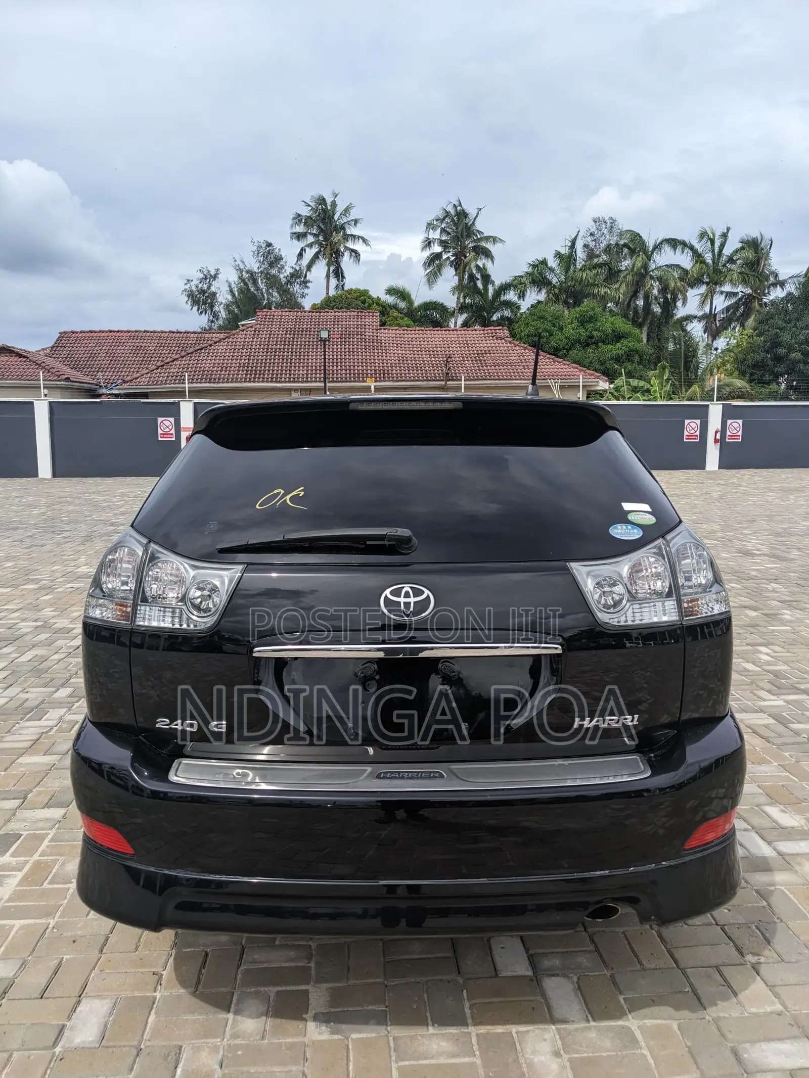 Toyota Harrier 2.4 4WD 2008 Black