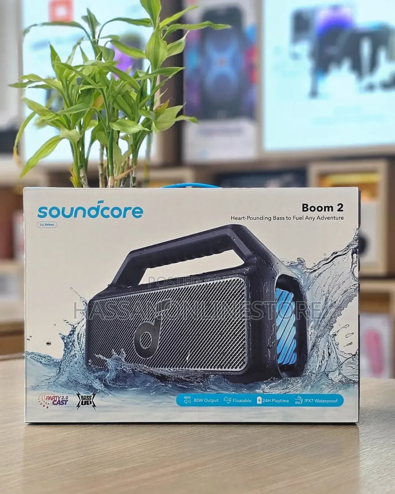 Soundcore by Anker Boom 2 Portable Bluetooth Speaker
