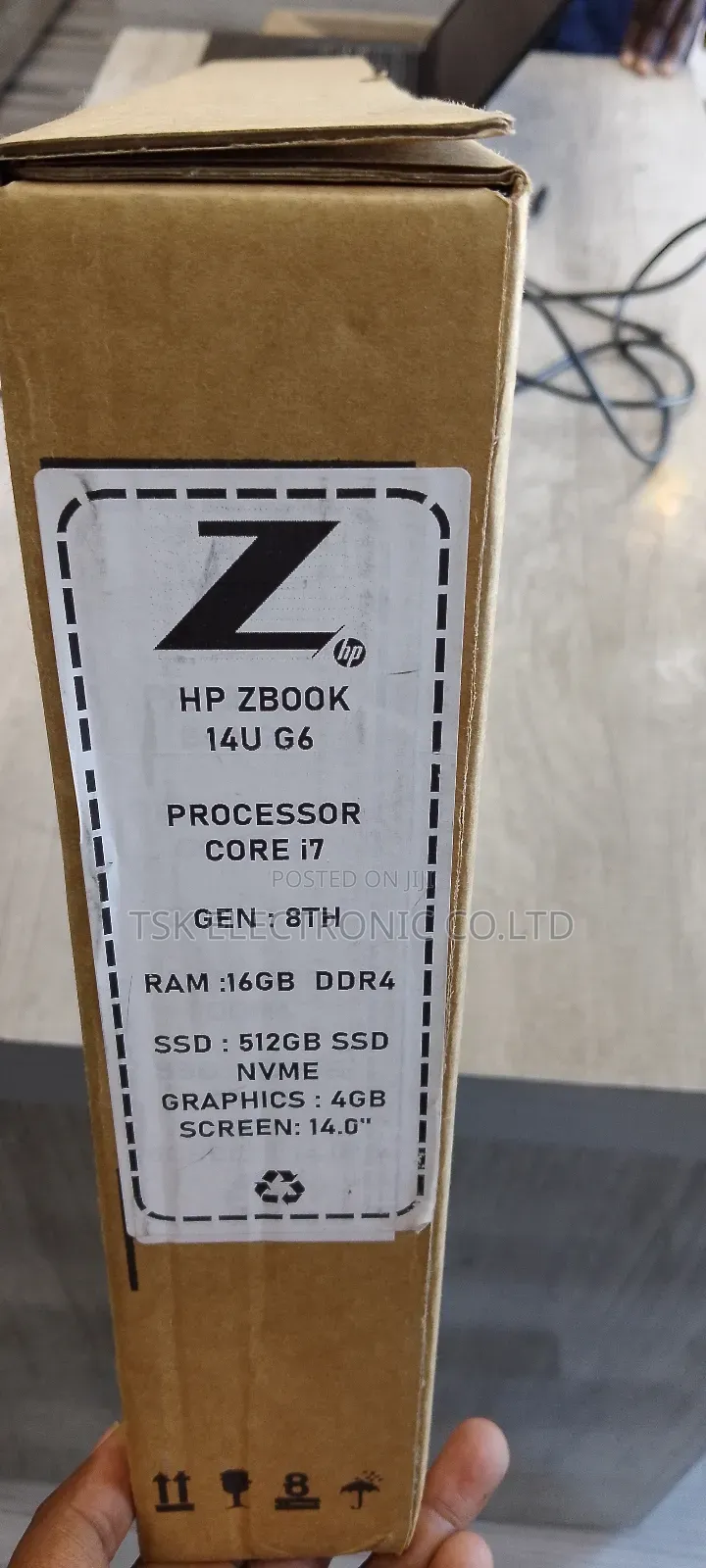 Laptop HP ZBook 14u G6 16GB Intel Core I7 SSD 512GB
