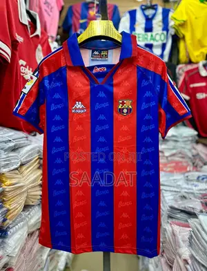 Photo - Fc Barcelona 1996 Home Shirt