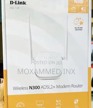 D Link Wireless N300 Adsl2+ Modem Router