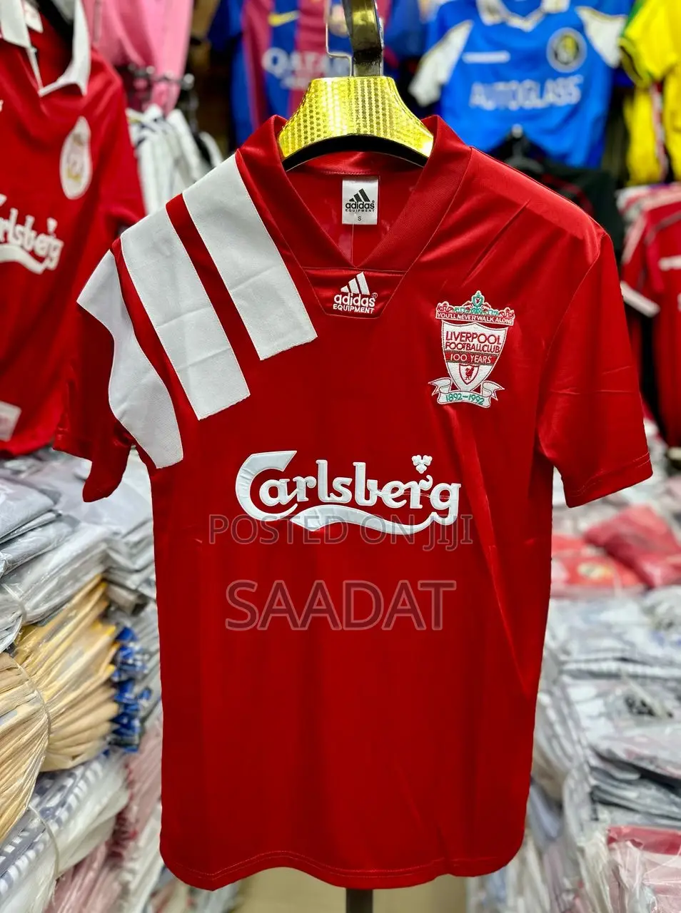 Liverpool's Shirt Was Sponsored by Carlsberg