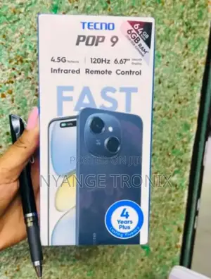 New Tecno Pop 9 64 GB Black