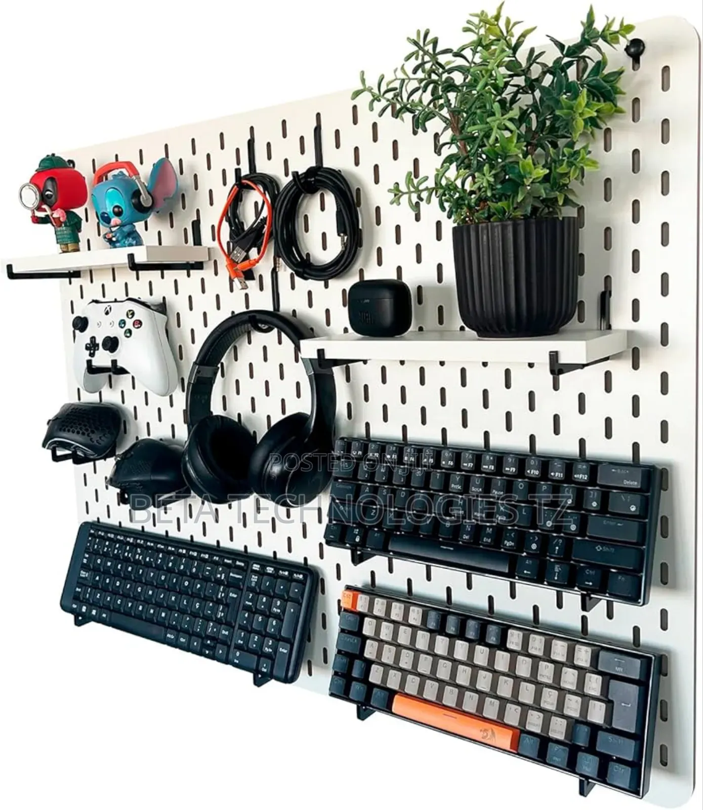 Peg Board Organizer