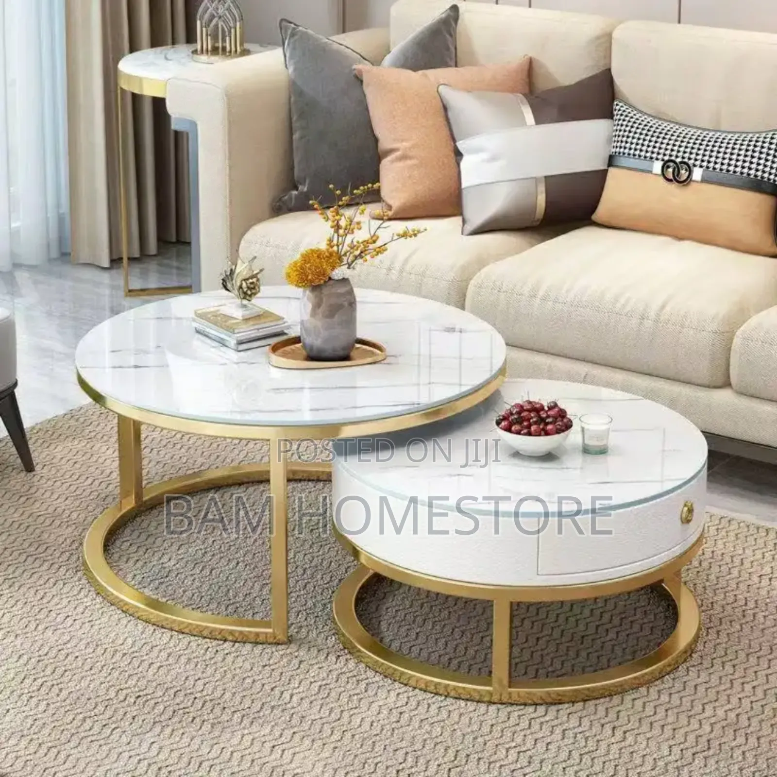 Classic Turkish Round Coffee Table