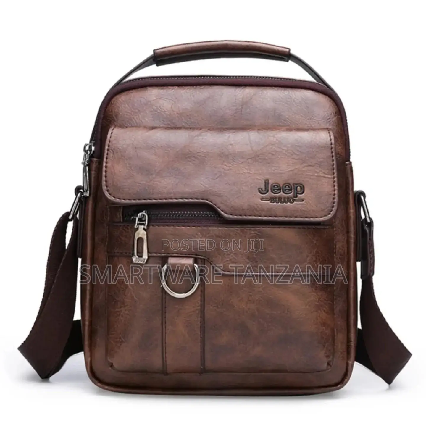 Shoulder Bag Men Crossbody Leather Messenger Casual Handbag
