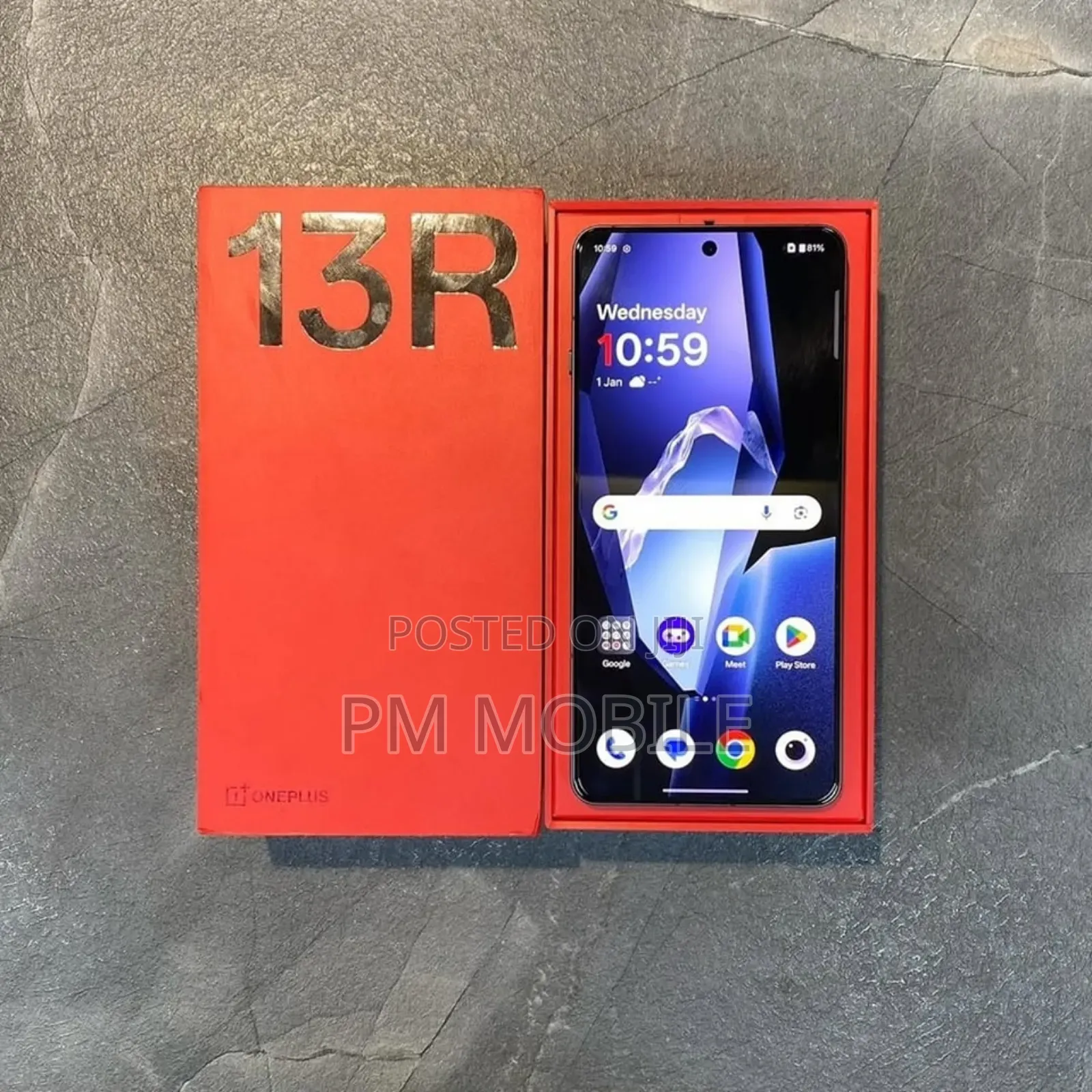 New OnePlus 13R 512 GB Black