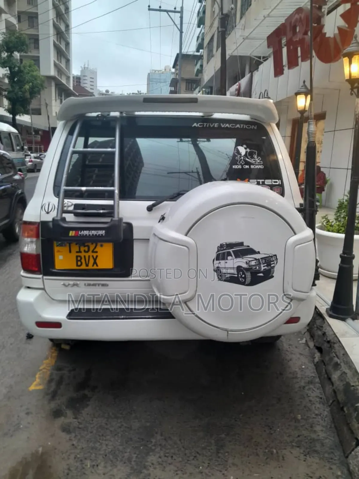 Toyota Land Cruiser 3.0 D Automatic 2003 White