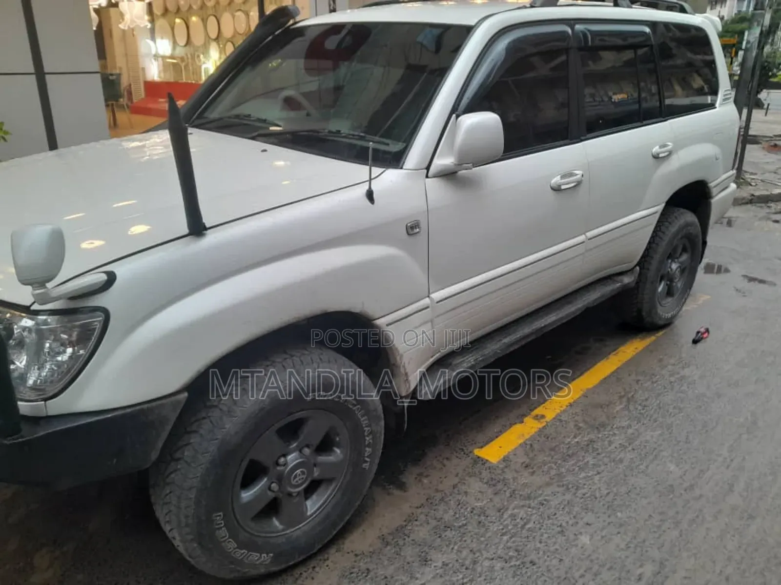Toyota Land Cruiser 3.0 D Automatic 2003 White