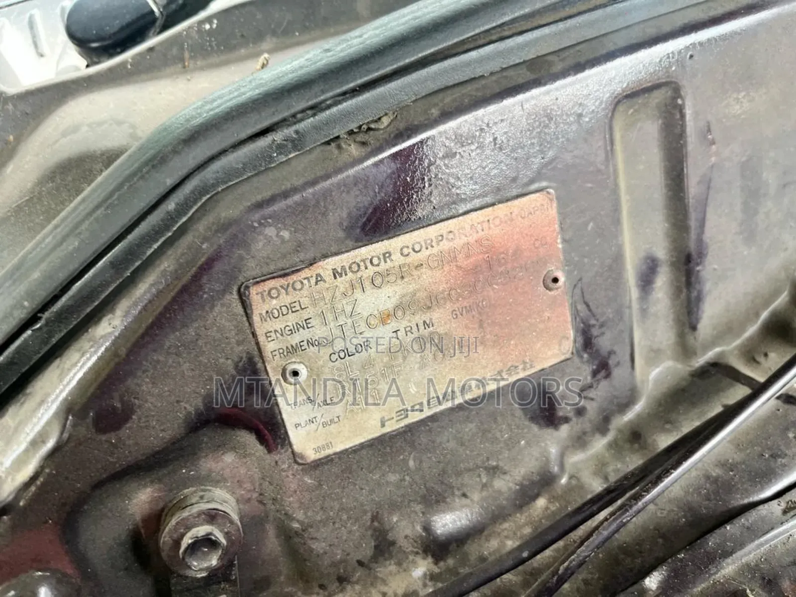 Toyota Land Cruiser Prado 3.0 D-4D 5dr 2004 Purple