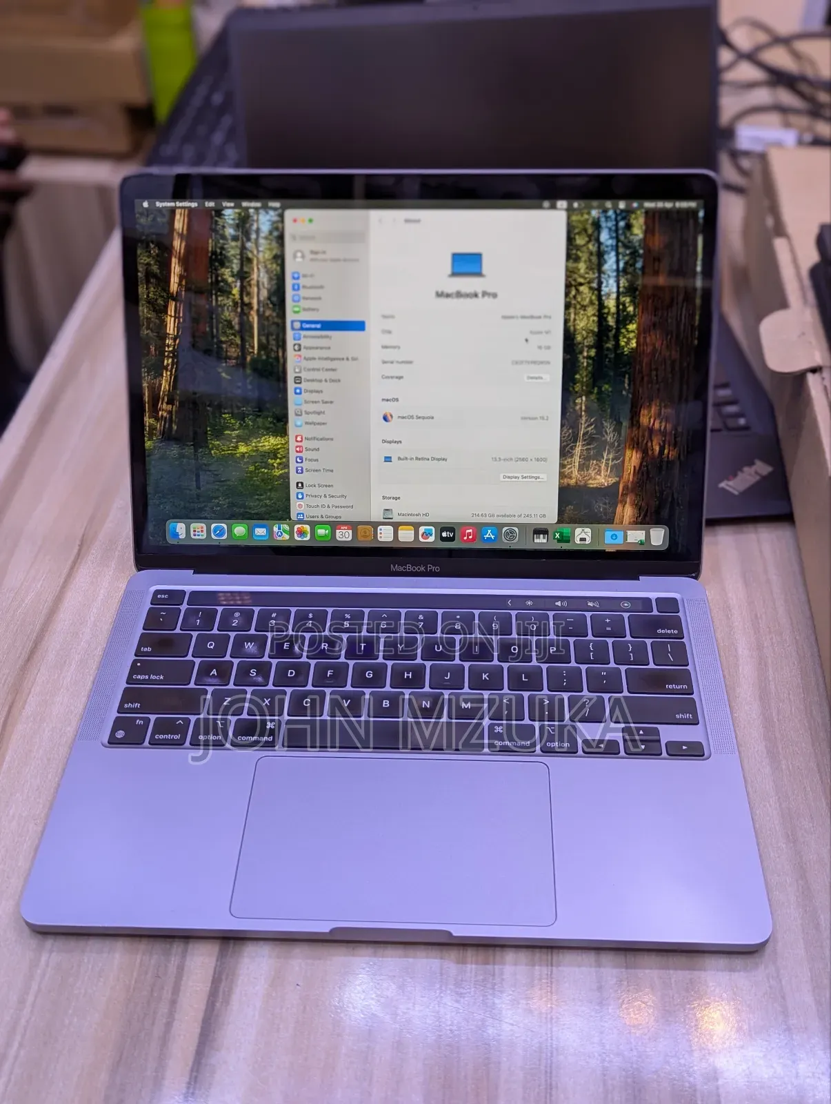 Laptop Apple MacBook Pro 2020 M1 16GB Apple M1 SSD 256GB