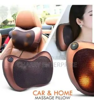 Electric Car Home Heating Pillow Massager With 3modes
