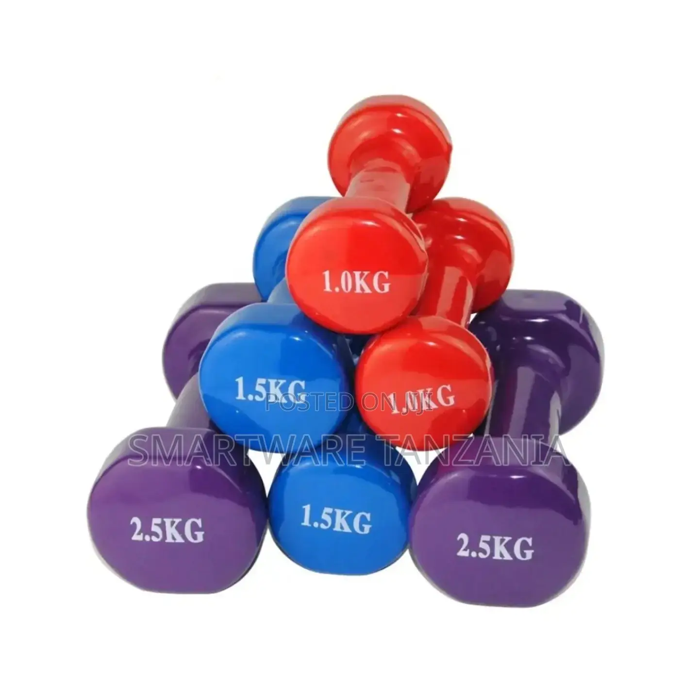 Dumbbell Set For Gym Exercise In 1kg 2kg 3kg 4kg 5kg In Pair